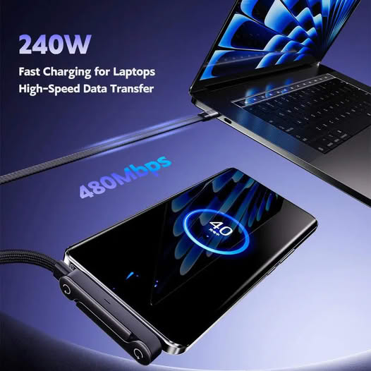 (Clearance) KickCable | 2-in-1 Stand Charging Cable
